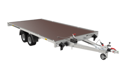Remolque plataforma basculante 400×200 UNIPLAT 4020S P 2700 kg
