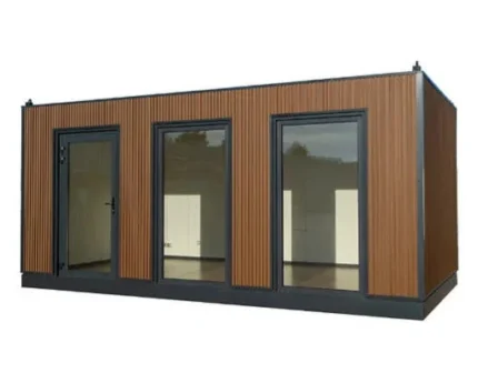 Contenedor de oficina 6×3 metros modelo Milán